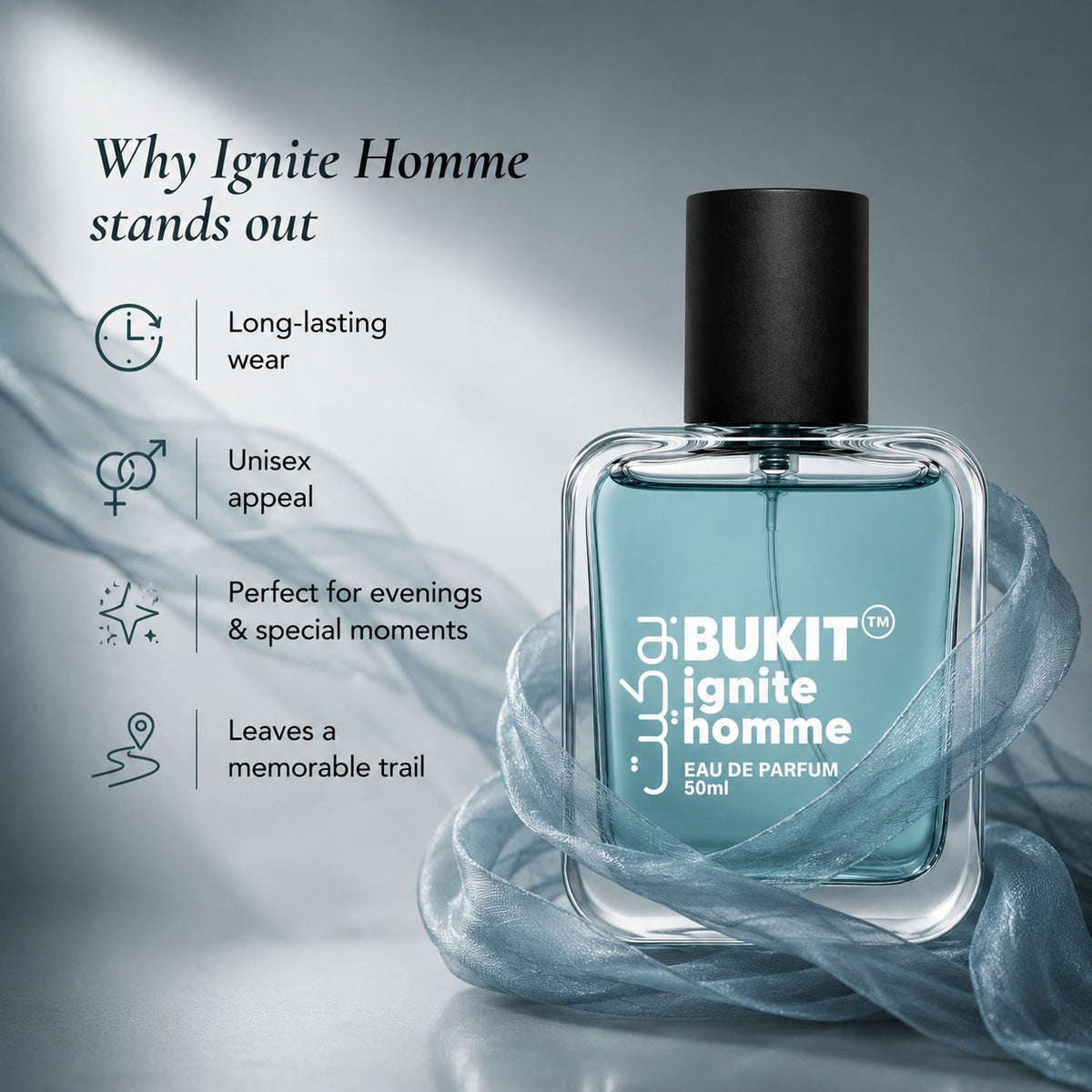 Bukit Ignite Homme Inspired by Allurae Home Sport | 50ml
