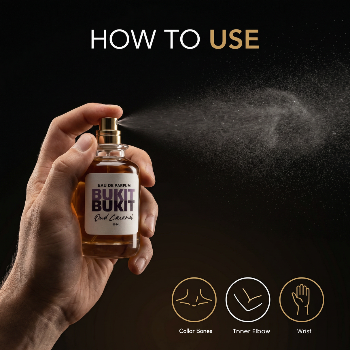 OUD CARAMEL - EAU DE PARFUM FOR HIM & HER