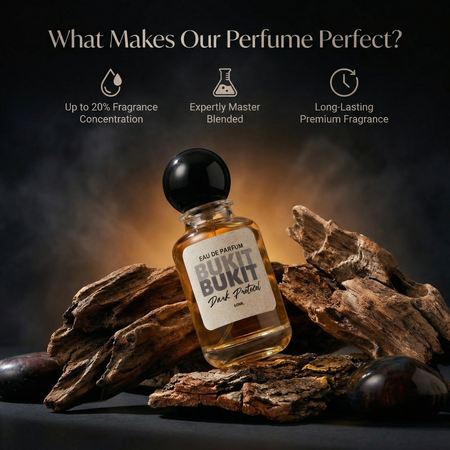 Dark Protocol - Eau De Parfum For Him | Inspired By Ermani Kode