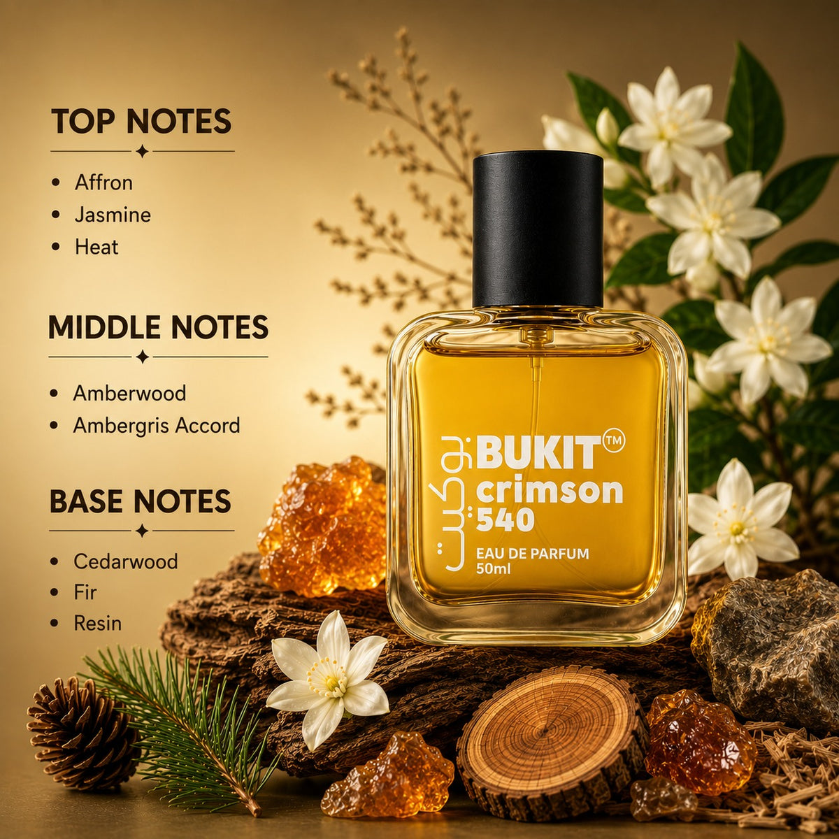 Bukit Crimson 540 inspired by Bakcarat Rouge 540 | 50ml