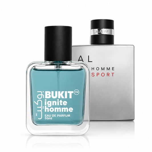 Bukit Ignite Homme Inspired by Allurae Home Sport | 50ml
