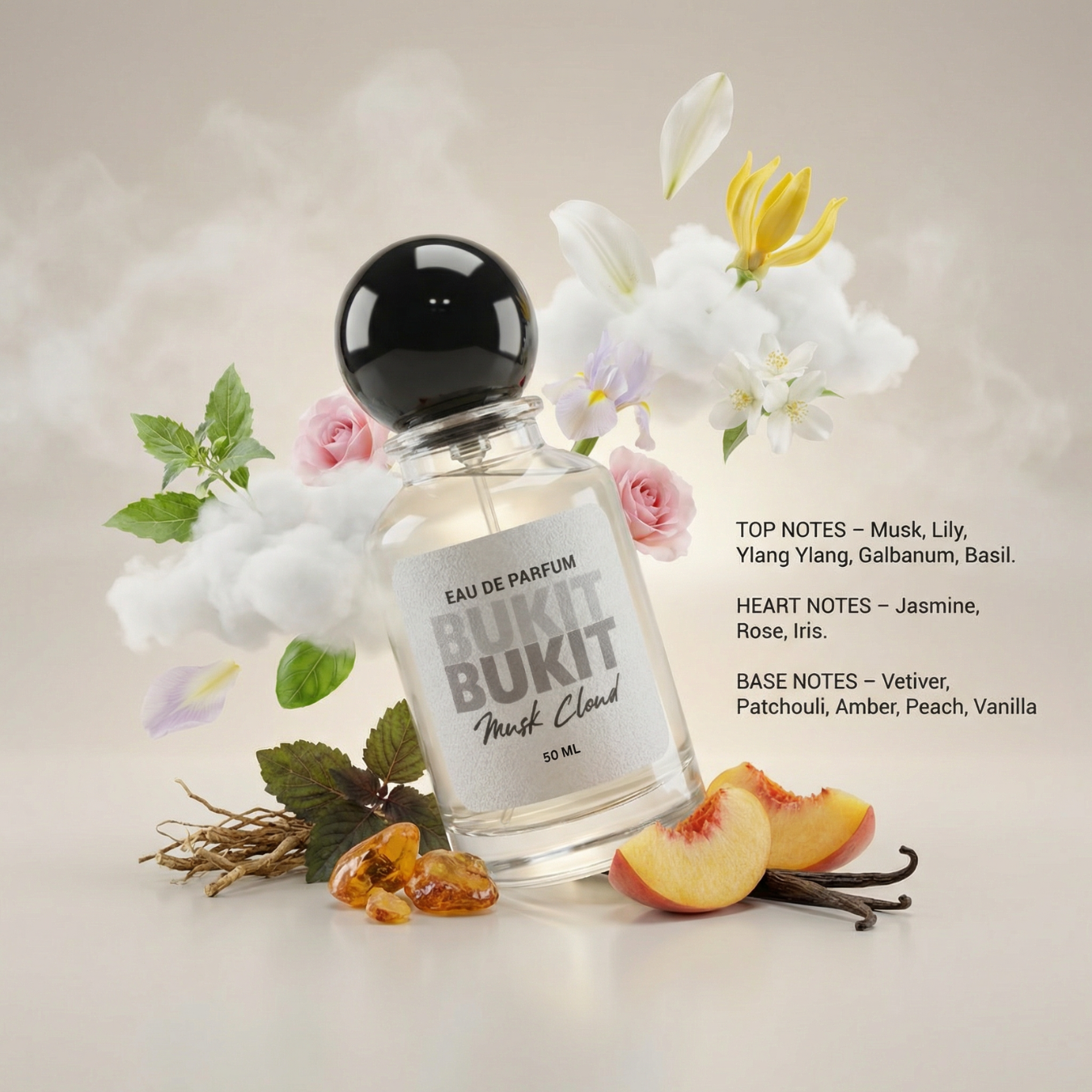 MUSK CLOUD - EAU DE PARFUM FOR HIM & HER