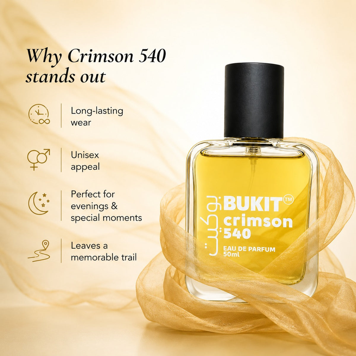 Bukit Crimson 540 inspired by Bakcarat Rouge 540 | 50ml