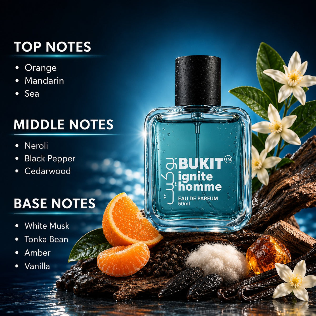 Bukit Ignite Homme Inspired by Allurae Home Sport | 50ml