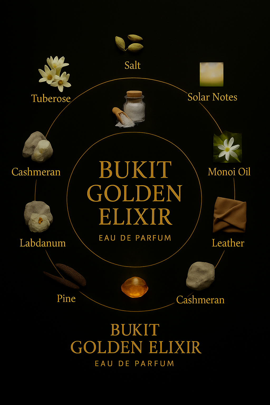 GOLDEN ELIXIR - EAU DE PARFUM FOR HIM & HER