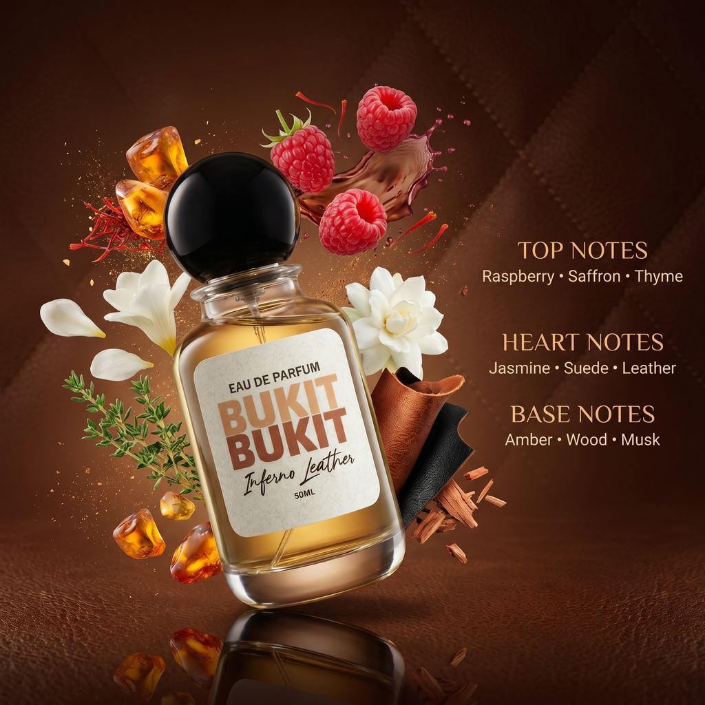 INFERNO LEATHER - EAU DE PARFUM FOR HIM & HER | Inspired by Tuskan Leather